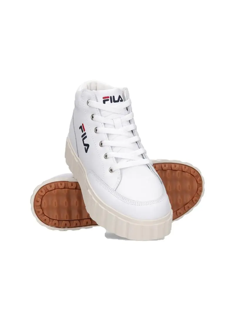 Fila Damskie Sneakersy Sandblast L Mid Wmns 10113771FG Biały | Sklep Monotox