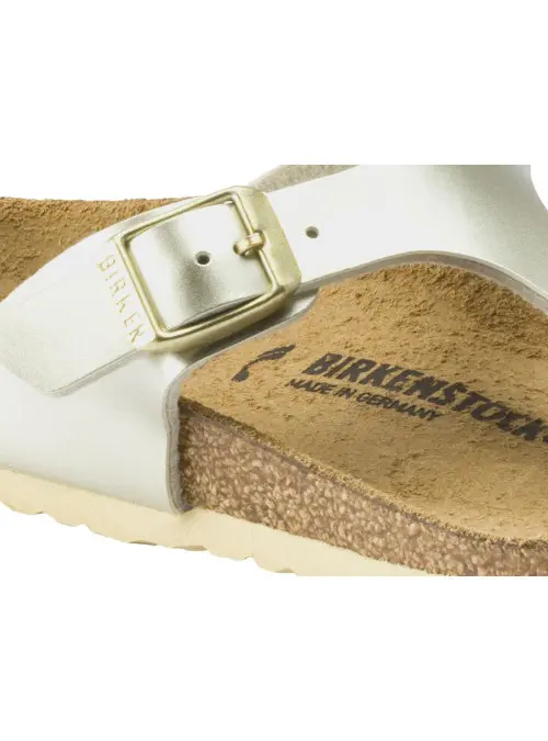 Birkenstock Dziecięce Junior Klapki Gizeh Kids BF Regular 1015592 Złoty | Sklep Monotox