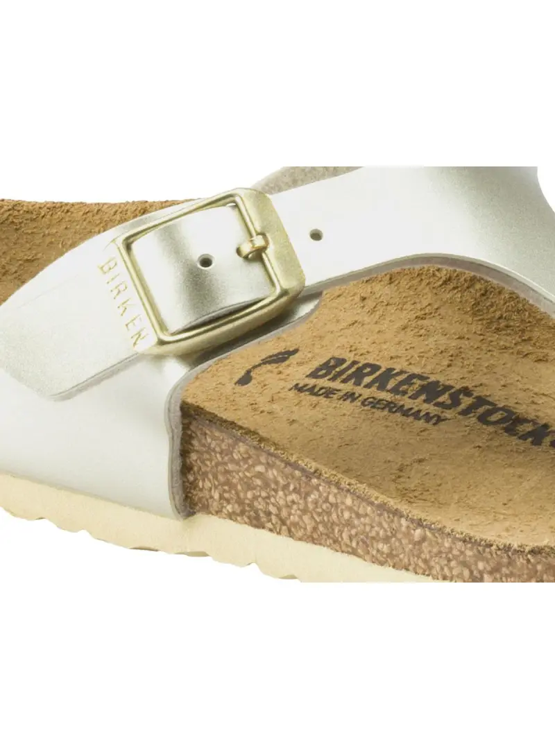 Birkenstock Dziecięce Junior Klapki Gizeh Kids BF Regular 1015592 Złoty | Sklep Monotox