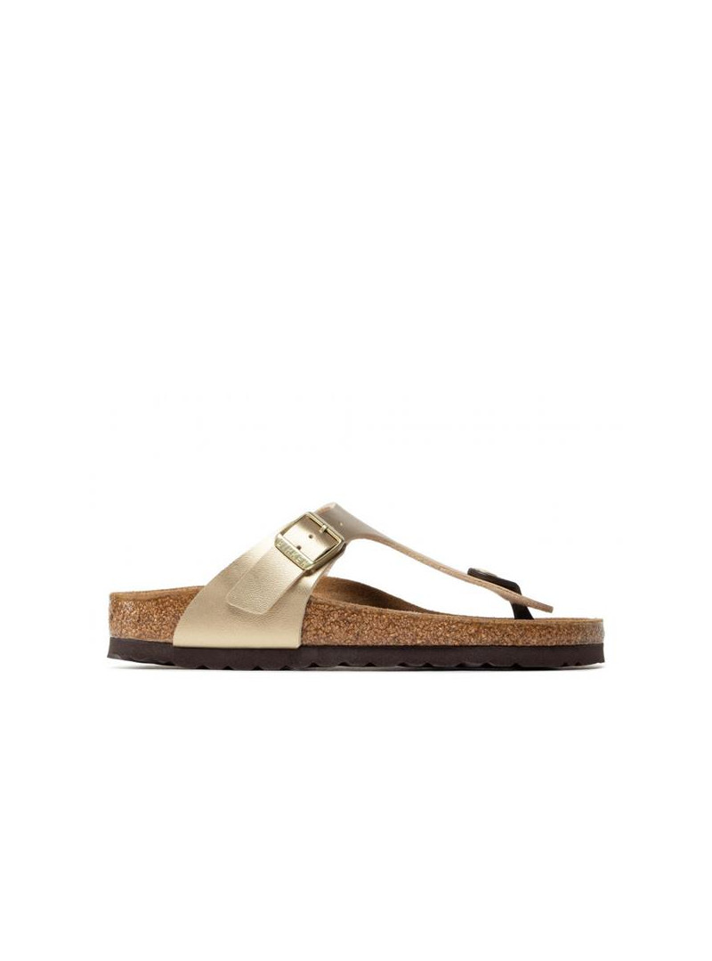 Birkenstock Damskie Klapki Gizeh Bf Narrow 1016109 Złoty | Sklep Monotox