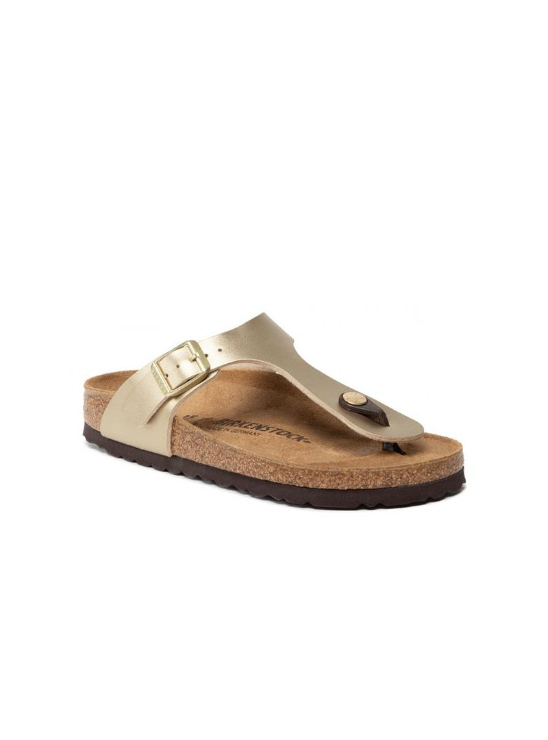 Birkenstock Damskie Klapki Gizeh Bf Narrow 1016109 Złoty | Sklep Monotox