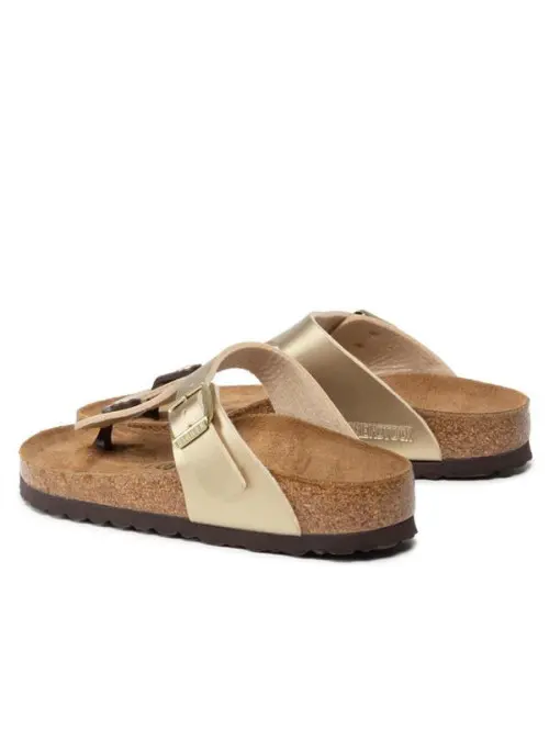 Birkenstock Damskie Klapki Gizeh Bf Narrow 1016109 Złoty | Sklep Monotox