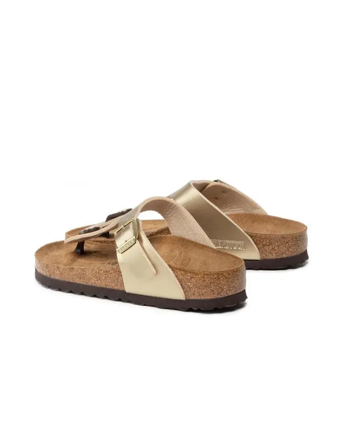 Birkenstock Damskie Klapki Gizeh Bf Narrow 1016109 Złoty | Sklep Monotox