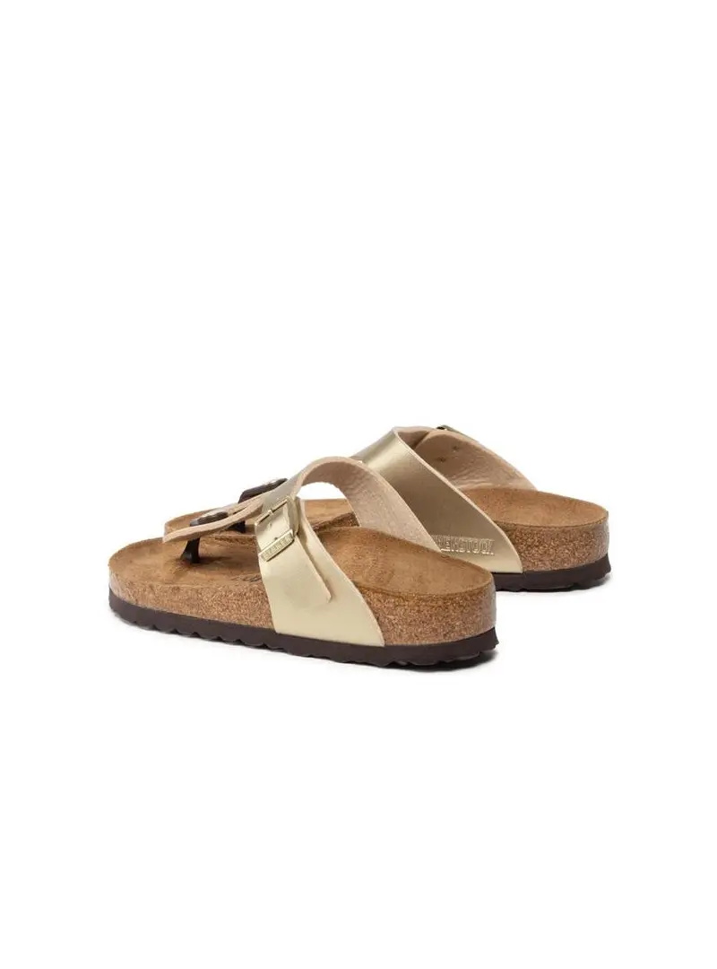 Birkenstock Damskie Klapki Gizeh Bf Narrow 1016109 Złoty | Sklep Monotox