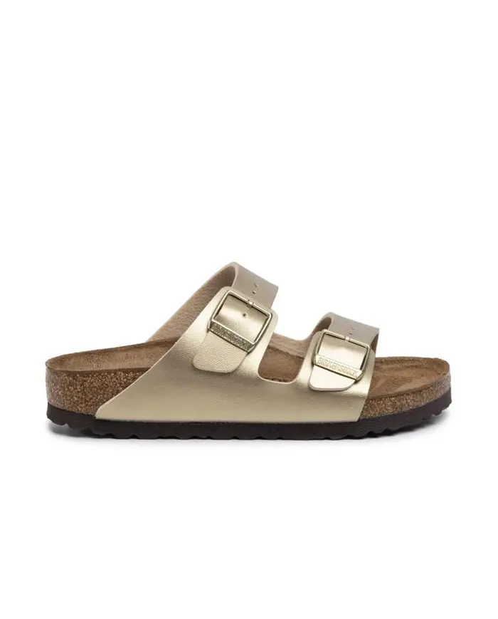 Birkenstock Damskie Klapki Arizona Birko-Flor Narrow 1016111 Gold | Sklep Monotox
