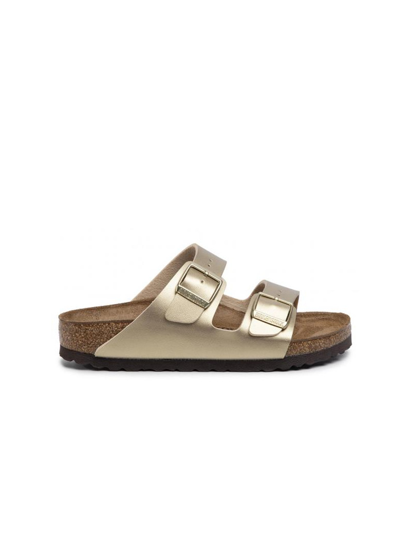 Birkenstock Damskie Klapki Arizona Birko-Flor Narrow 1016111 Gold | Sklep Monotox