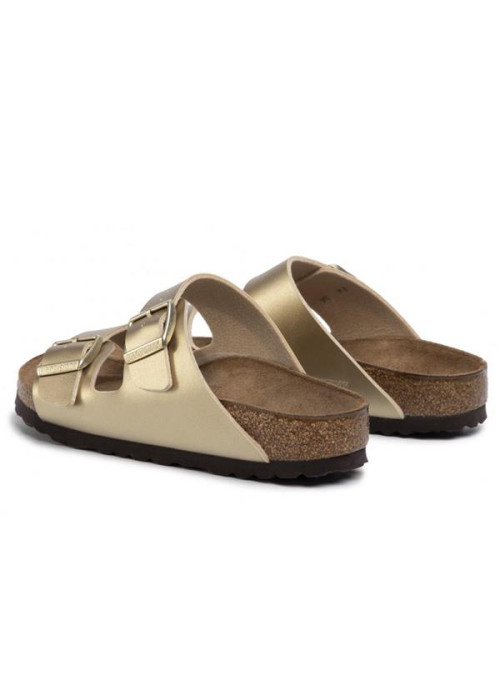 Birkenstock Damskie Klapki Arizona Birko-Flor Narrow 1016111 Gold | Sklep Monotox