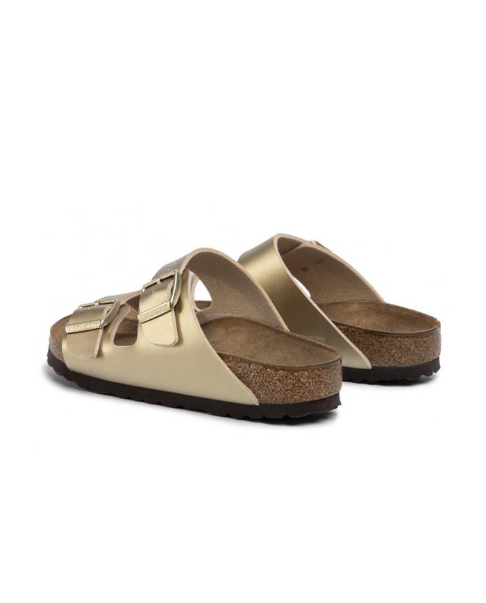 Birkenstock Damskie Klapki Arizona Birko-Flor Narrow 1016111 Gold | Sklep Monotox