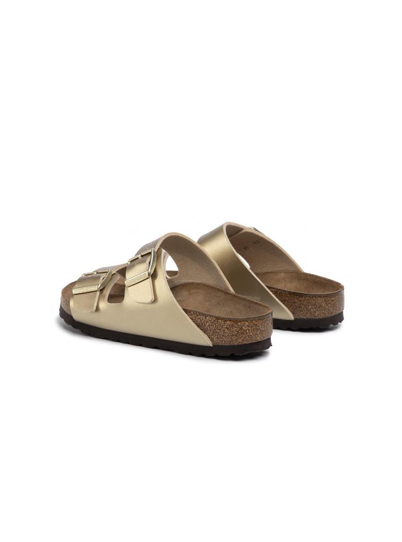Birkenstock Damskie Klapki Arizona Birko-Flor Narrow 1016111 Gold | Sklep Monotox