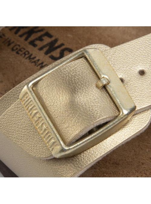 Birkenstock Damskie Klapki Arizona Birko-Flor Narrow 1016111 Gold | Sklep Monotox