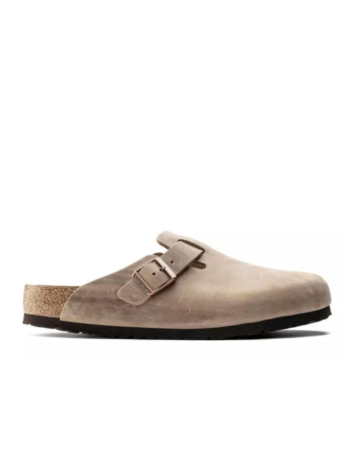 Birkenstock Męskie Klapki Bostonsfb Leoi Regular 1018147 Brązowy | Sklep Monotox