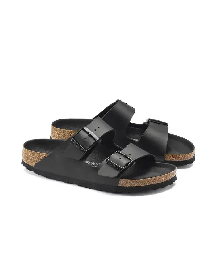 Birkenstock Męskie Klapki Arizona Birko-Flor Regular 1019098 Czarny | Sklep Monotox