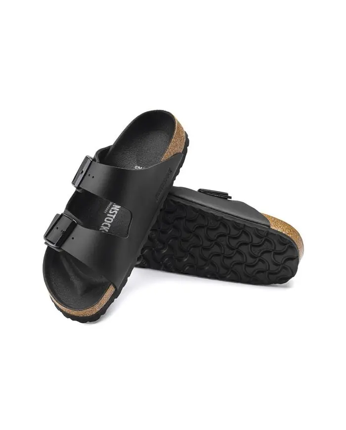 Birkenstock Męskie Klapki Arizona Birko-Flor Regular 1019098 Czarny | Sklep Monotox