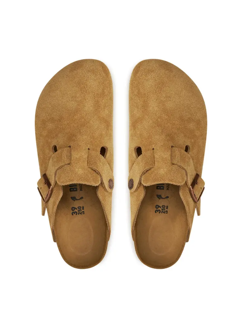 Birkenstock Damskie Klapki Boston Leve Narrow 1026164 Beżowy | Sklep Monotox