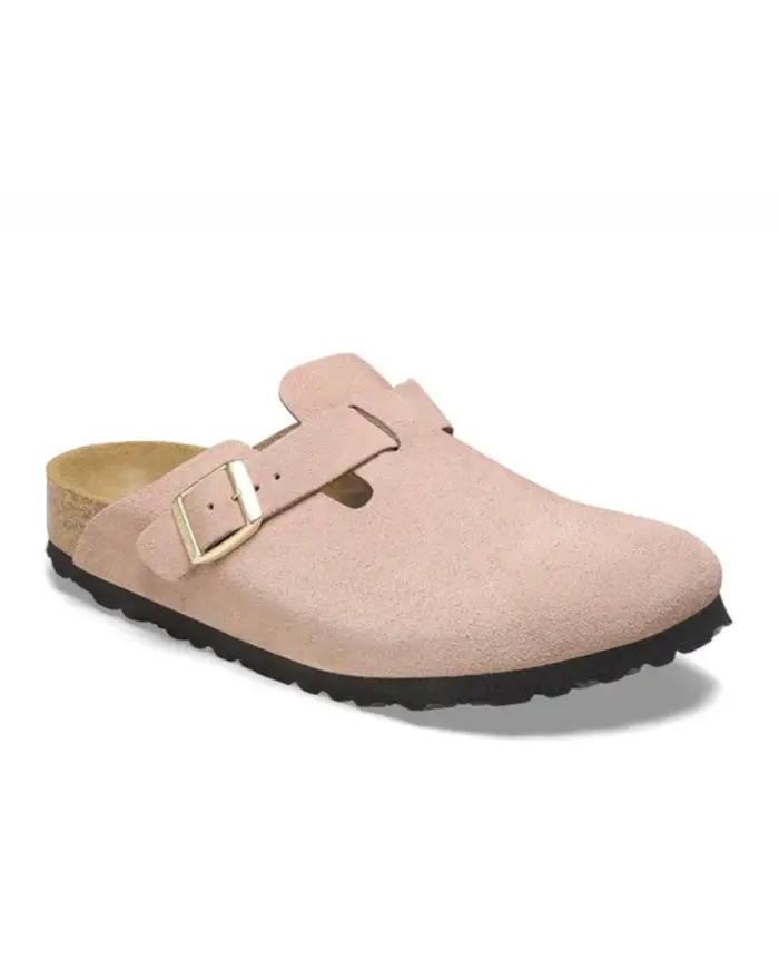 Birkenstock Damskie Klapki Boston Leve Narrow 1026171 Różowy | Sklep Monotox