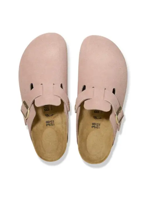 Birkenstock Damskie Klapki Boston Leve Narrow 1026171 Różowy | Sklep Monotox