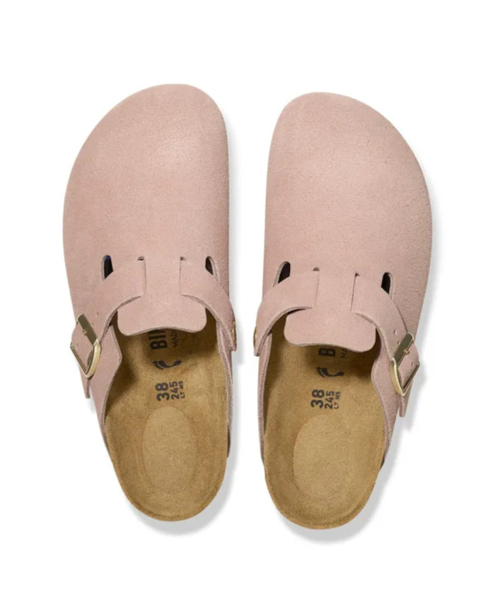 Birkenstock Damskie Klapki Boston Leve Narrow 1026171 Różowy | Sklep Monotox