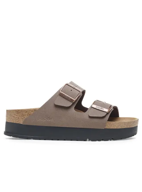 Birkenstock Damskie Klapki Arizona Flex Platform Narrow 1027417 Brązowy | Sklep Monotox