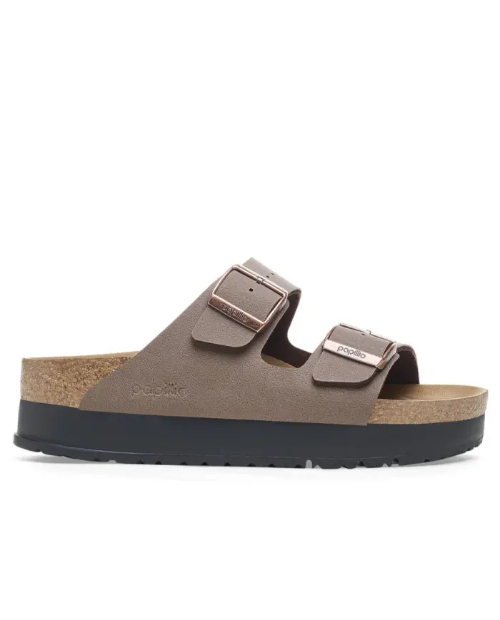 Birkenstock Damskie Klapki Arizona Flex Platform Narrow 1027417 Brązowy | Sklep Monotox