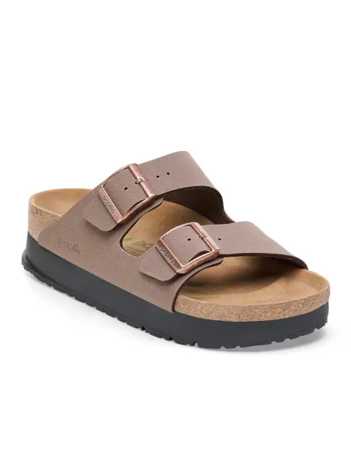 Birkenstock Damskie Klapki Arizona Flex Platform Narrow 1027417 Brązowy | Sklep Monotox