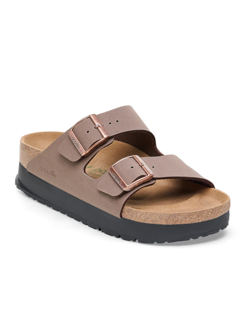 Birkenstock Damskie Klapki Arizona Flex Platform Narrow 1027417 Brązowy | Sklep Monotox