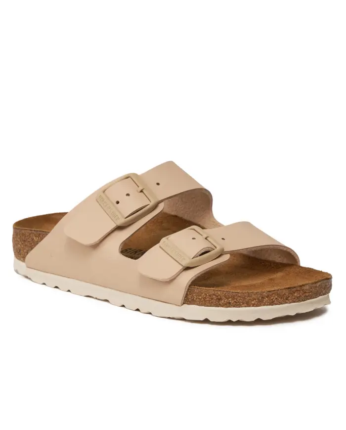 Birkenstock Damskie Klapki Arizona Birko-Flor 1027723 New Beige | Sklep Monotox