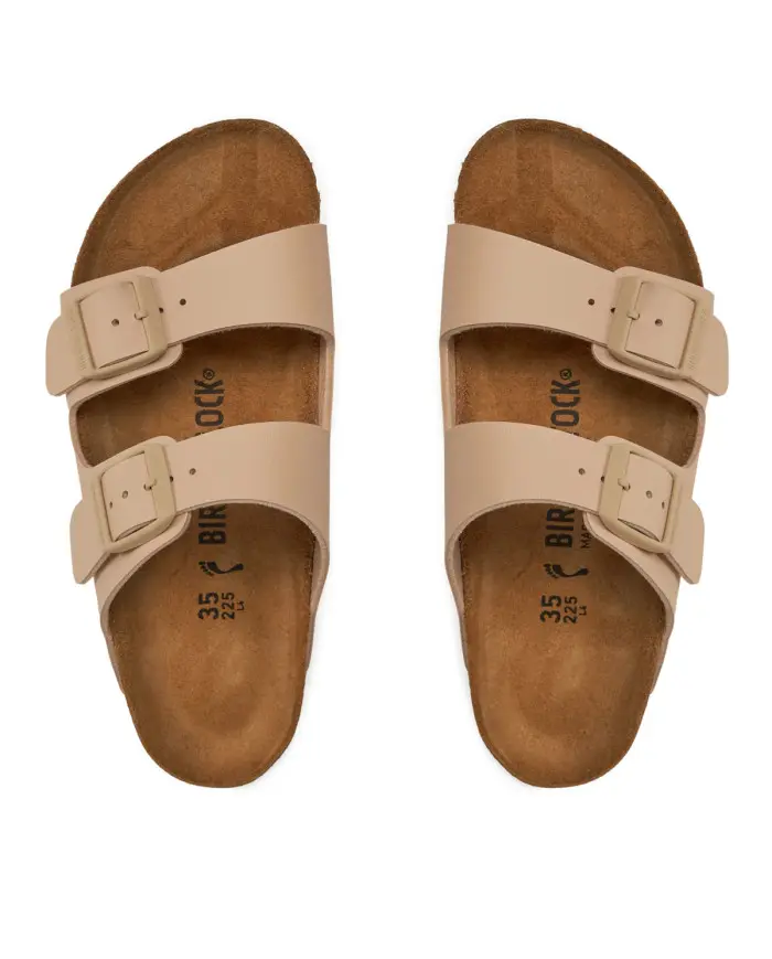 Birkenstock Damskie Klapki Arizona Birko-Flor 1027723 New Beige | Sklep Monotox