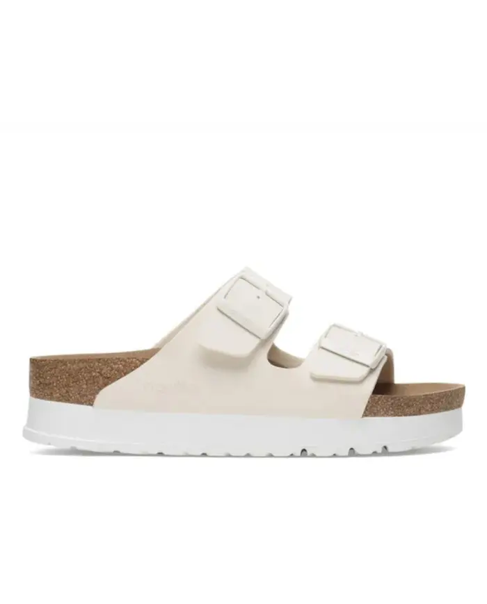 Birkenstock Damskie Klapki Arizona Flex Platform Bfnarrow 1029127 Beżowy | Sklep Monotox