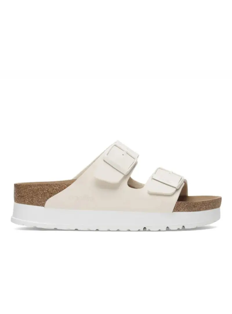 Birkenstock Damskie Klapki Arizona Flex Platform Bfnarrow 1029127 Beżowy | Sklep Monotox