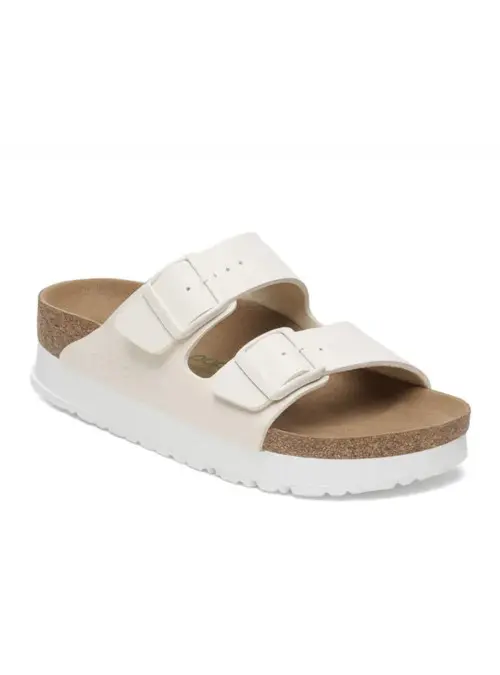 Birkenstock Damskie Klapki Arizona Flex Platform Bfnarrow 1029127 Beżowy | Sklep Monotox