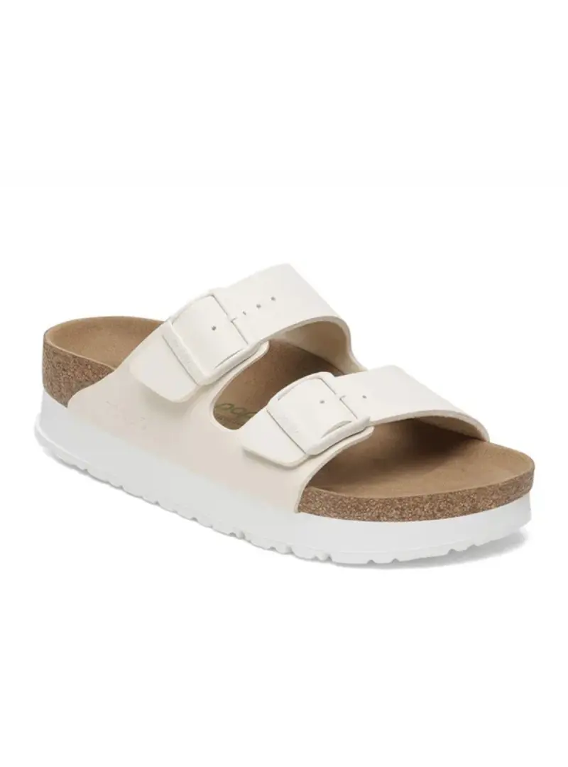 Birkenstock Damskie Klapki Arizona Flex Platform Bfnarrow 1029127 Beżowy | Sklep Monotox