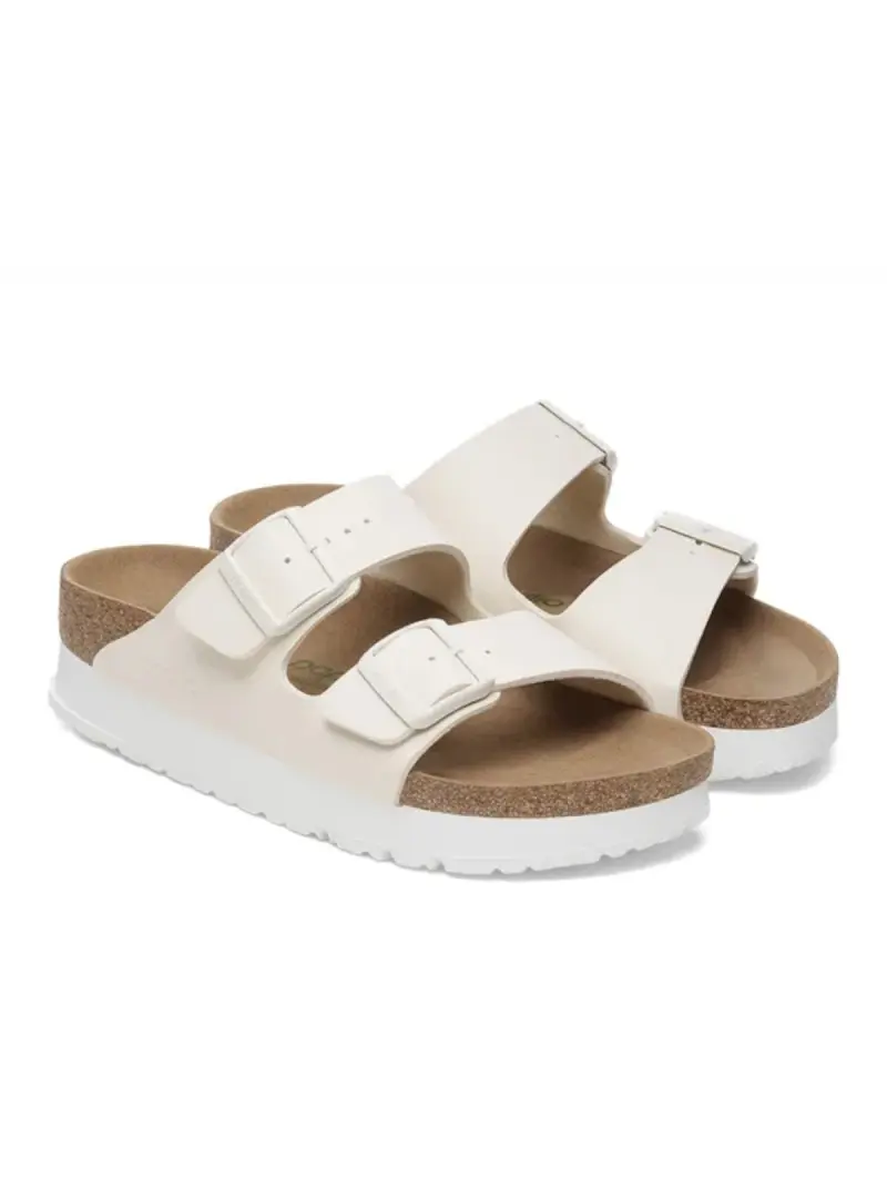 Birkenstock Damskie Klapki Arizona Flex Platform Bfnarrow 1029127 Beżowy | Sklep Monotox