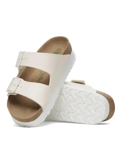 Birkenstock Damskie Klapki Arizona Flex Platform Bfnarrow 1029127 Beżowy | Sklep Monotox