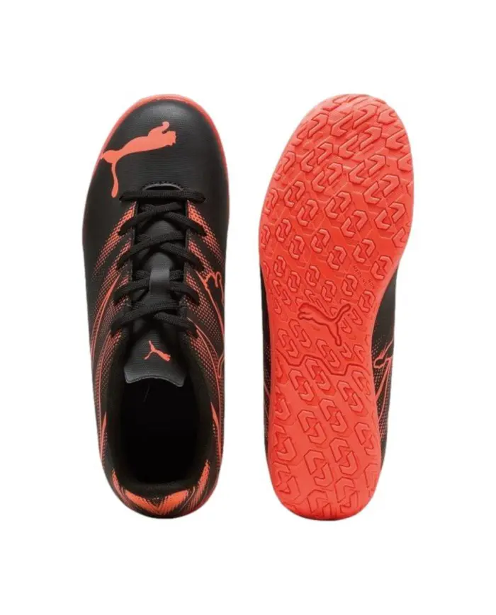 Puma Dziecięce Buty sportowe Attacanto It Jr 10748212 Czarny | Sklep Monotox