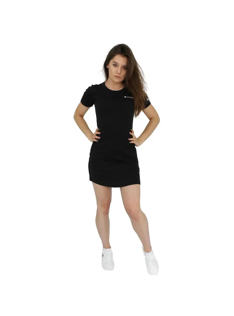 Champion Damska Sukienka Dress 112613KK001 Czarny | Sklep Monotox