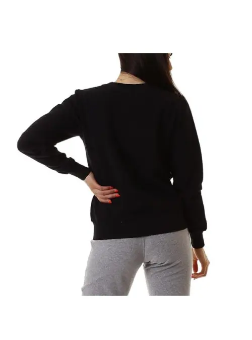 Champion Damska Bluza Crewneck Sweatshirt 114422KK001 Czarny | Sklep Monotox