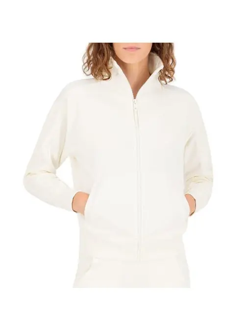 Champion Damska Bluza Full Zip Sweatshirt 114454WW005 Biały | Sklep Monotox