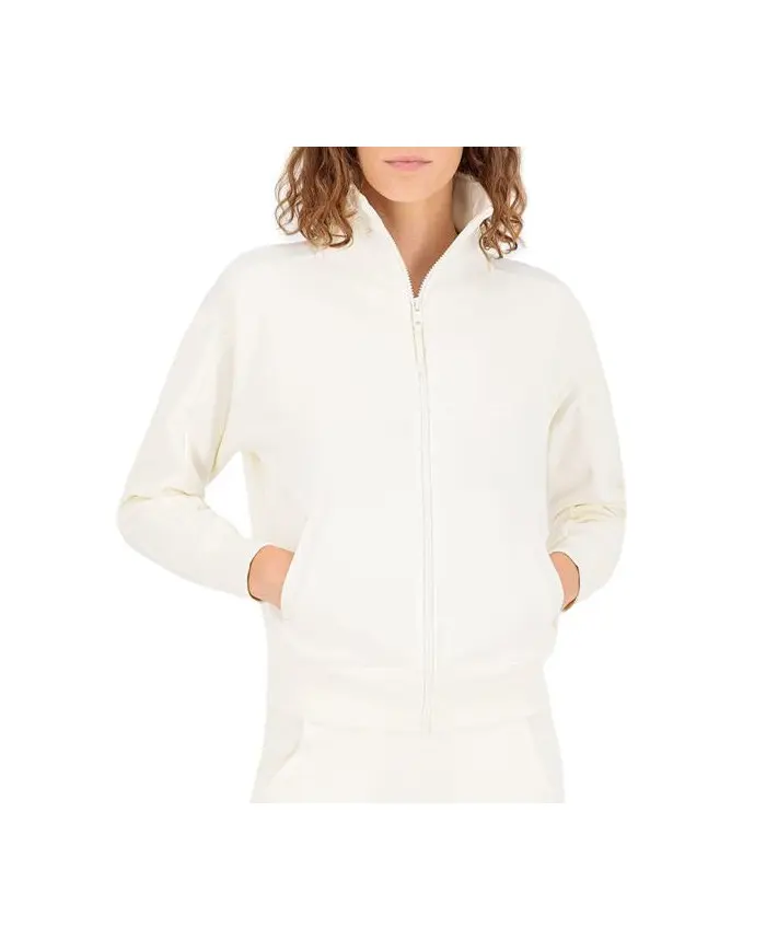 Champion Damska Bluza Full Zip Sweatshirt 114454WW005 Biały | Sklep Monotox