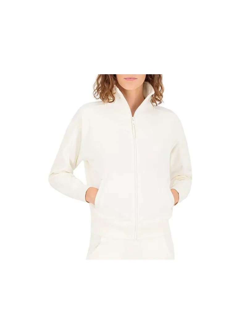 Champion Damska Bluza Full Zip Sweatshirt 114454WW005 Biały | Sklep Monotox