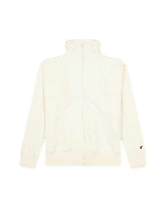 Champion Damska Bluza Full Zip Sweatshirt 114454WW005 Biały | Sklep Monotox