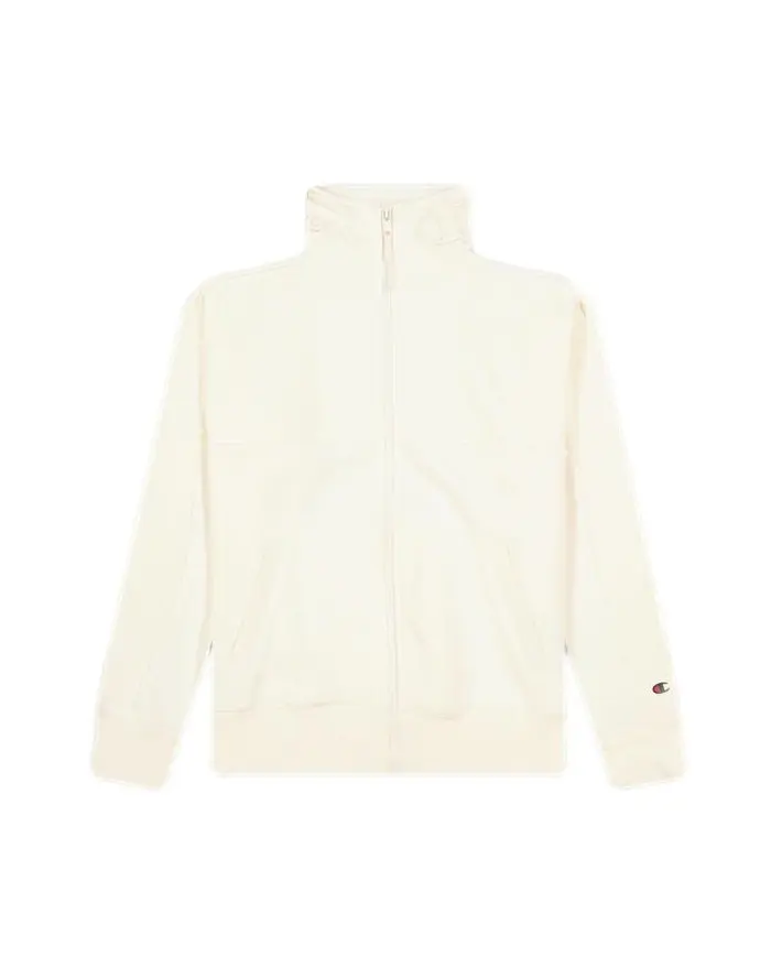 Champion Damska Bluza Full Zip Sweatshirt 114454WW005 Biały | Sklep Monotox