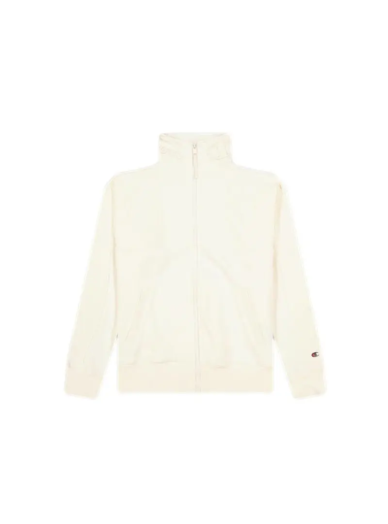 Champion Damska Bluza Full Zip Sweatshirt 114454WW005 Biały | Sklep Monotox