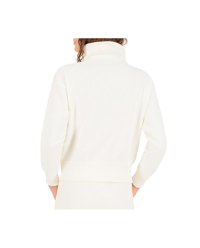 Champion Damska Bluza Full Zip Sweatshirt 114454WW005 Biały | Sklep Monotox