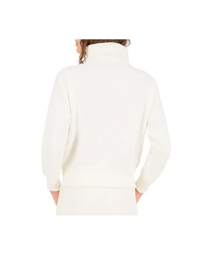 Champion Damska Bluza Full Zip Sweatshirt 114454WW005 Biały | Sklep Monotox