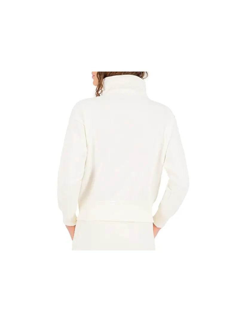 Champion Damska Bluza Full Zip Sweatshirt 114454WW005 Biały | Sklep Monotox