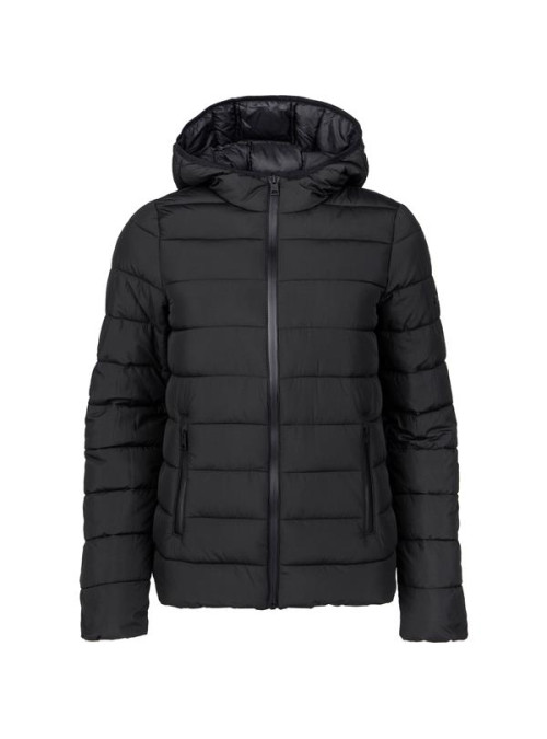 Champion Damska Kurtka Hooded Polyfilled Jacket 114549KK001 Czarny | Sklep Monotox