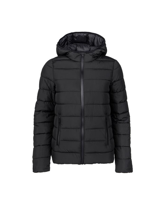 Champion Damska Kurtka Hooded Polyfilled Jacket 114549KK001 Czarny | Sklep Monotox