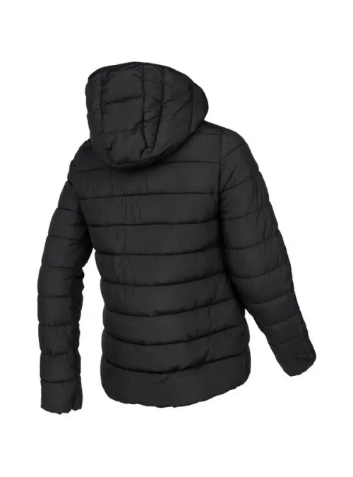 Champion Damska Kurtka Hooded Polyfilled Jacket 114549KK001 Czarny | Sklep Monotox