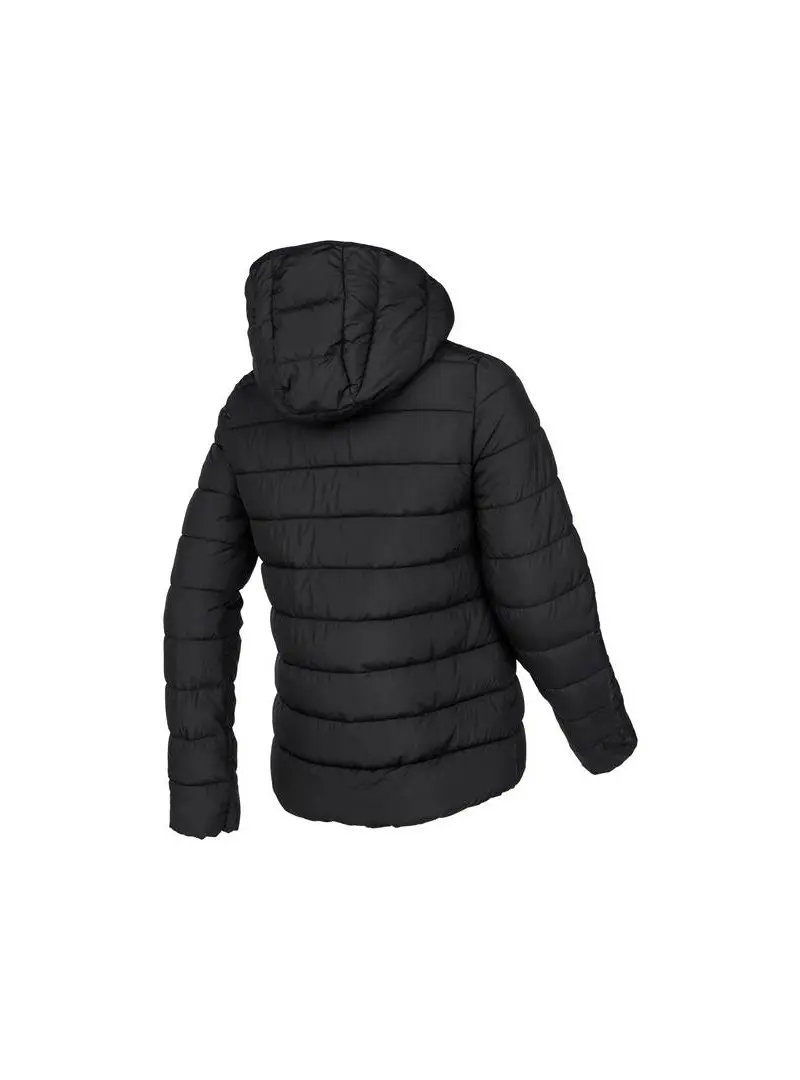 Champion Damska Kurtka Hooded Polyfilled Jacket 114549KK001 Czarny | Sklep Monotox