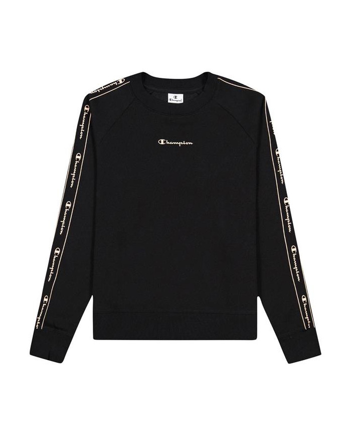 Champion Damska Bluza Crewneck Sweatshirt 114717KK001 Czarny | Sklep Monotox